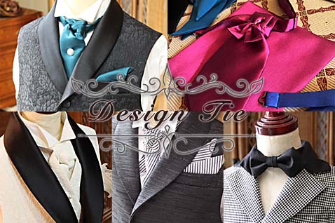 蝶タイ デザインタイ チーフ