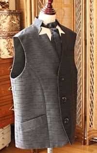 ジャケットベスト ブラック