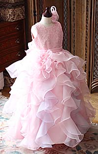 ピアノの発表会ドレス ピンク