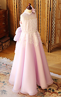 ショパンコンクールドレス ラベンダーとライトピンク 東京都