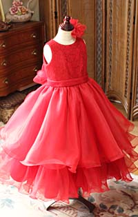 ヴァイオリン コンクールドレス レッド 東京都