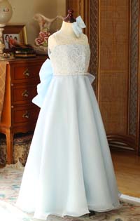 ピアノコンクールドレス ライトブルードレス 東京都