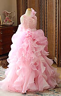 ピアノ コンチェルトドレス ミックスピンク 静岡県