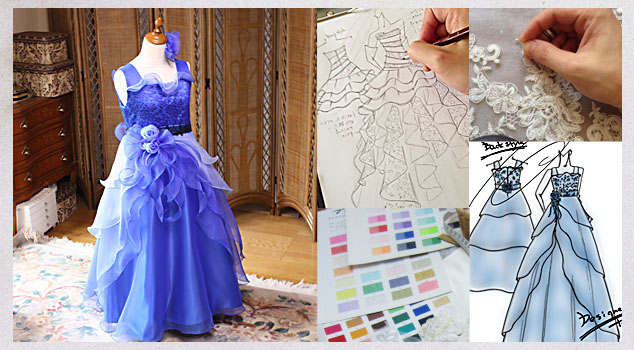 The Rabbit Closet|発表会&コンクールドレスのデザイン コンセプト 参考事例