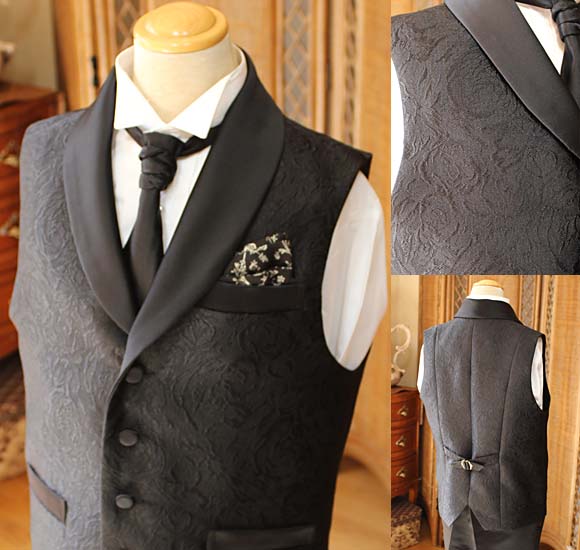 チーフ デザインタイ ショールカラー