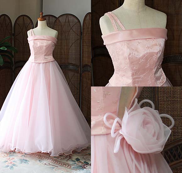 コンクールドレス サーモンピンク オーダーメイド 東京都