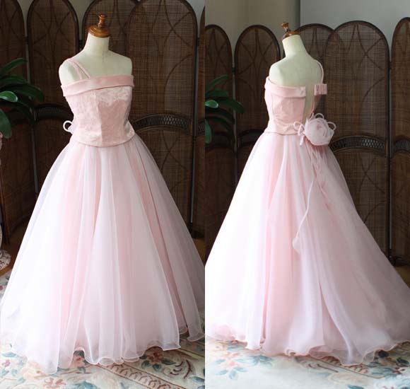 コンクールドレス サーモンピンク オーダーメイド 東京都