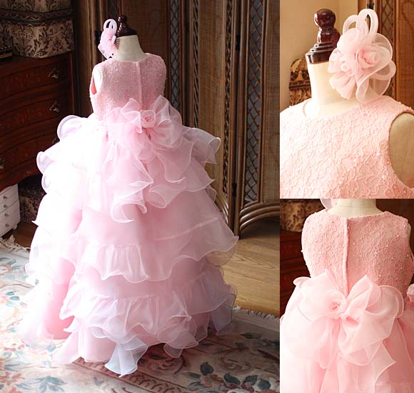 バックスタイルデザイン リボンコサージュ ヘッドレス