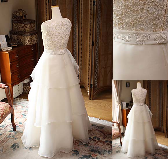 ティアードスカート ウェストデザイン