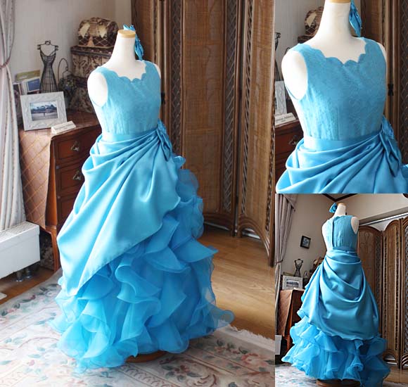 バイオリンドレス コンクール 受賞者コンサートドレス 中学生サイズ 東京都