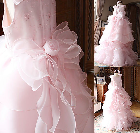 バックスタイルリボン コサージュ