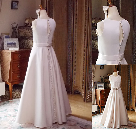 バックスタイルデザイン クルミボタン デザインの詳細