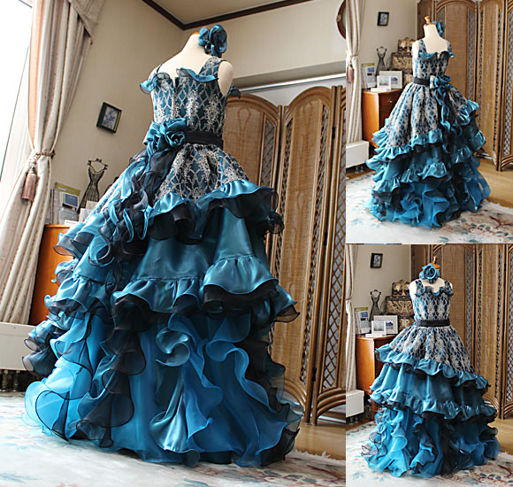 エレガントなシルエット ドレス