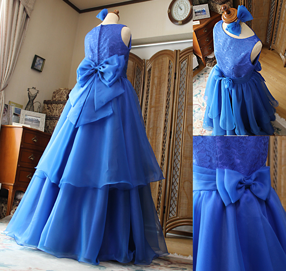 ドレスラインとシルエット フロントリボン