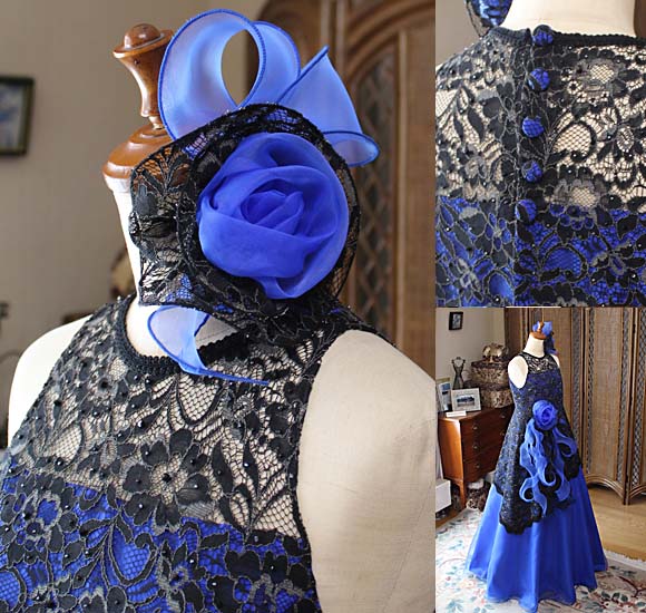 ヘッドドレス クルミボタン