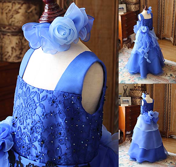 ヘッドドレスとグラデーション スカート