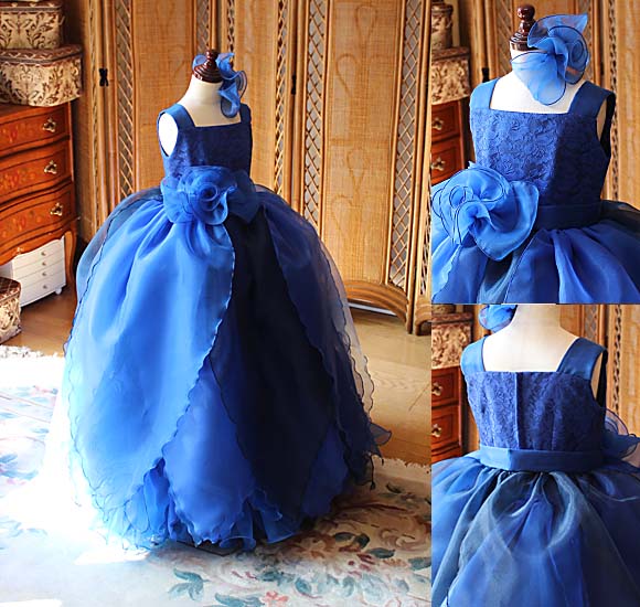 ピアノの発表会ドレス ブルー 東京都