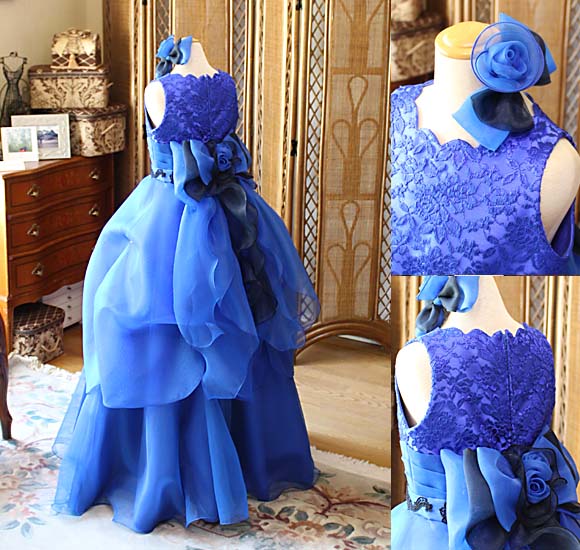 スカートシルエット ヘッドドレス トップスのデザイン