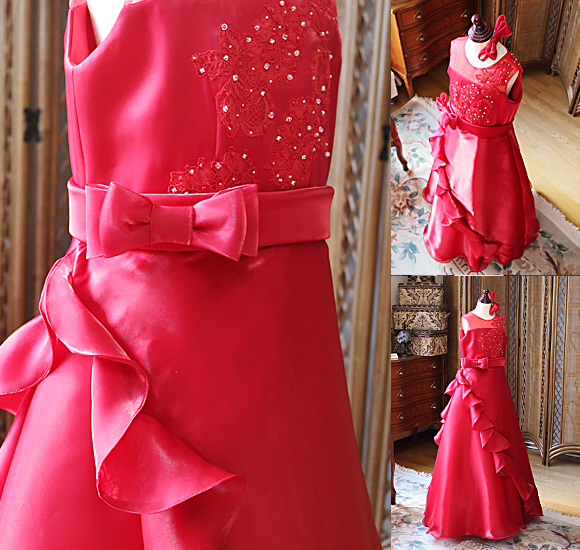 ウェストのビーディング リボン