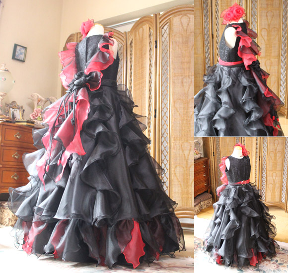 バックスタイルドレス