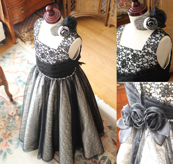 髪飾り ドレスのシルエットとデザイン