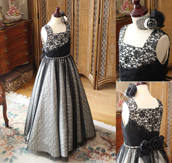 バイオリンのコンクールドレス ジュニアクラシックコンクール シャンパンとブラックドレス 東京都