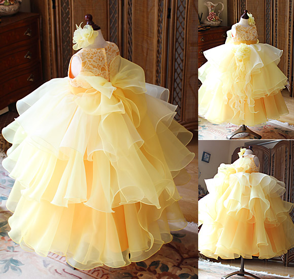 ティアードスカート ベルラインスカート