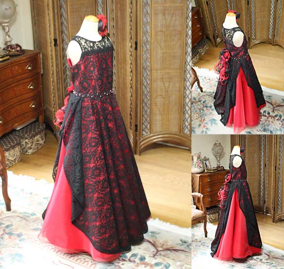 Aラインドレス コンクールドレス オーダーメイド