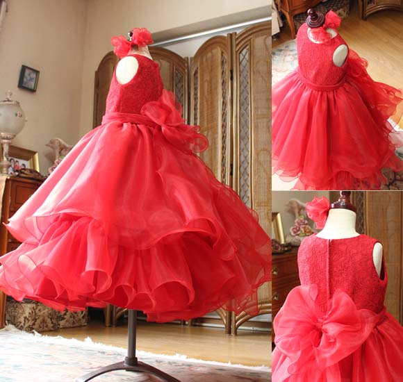 ラウンドネック リボンデザイン ヘッドドレス