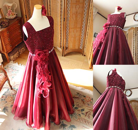 中学生 コンクールドレス シルエット