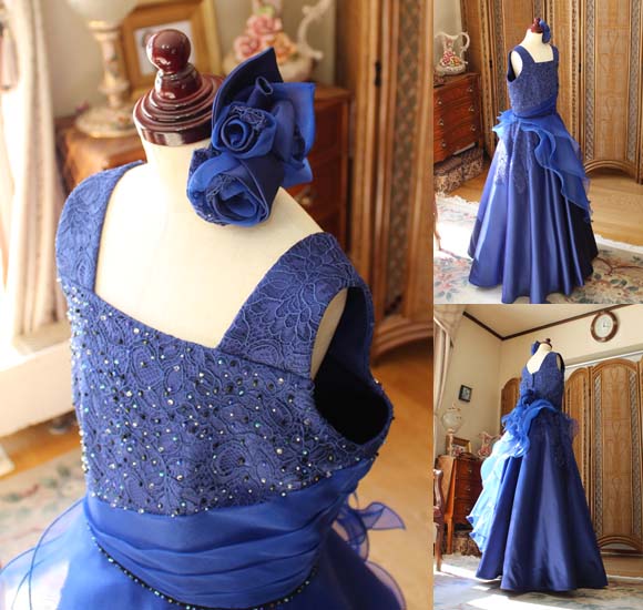 薔薇の髪飾り フォーマルドレス用