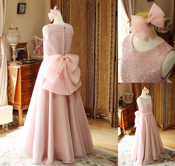 ドレープディアードリボン コンクールドレス