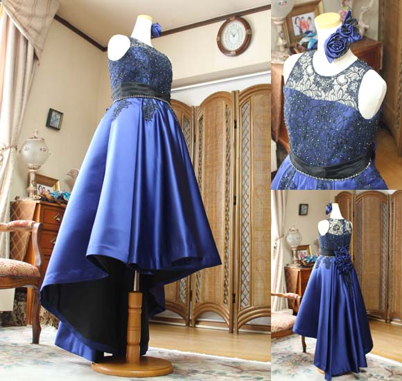 エレクトーン演奏者が好むフロント上がりのスカート