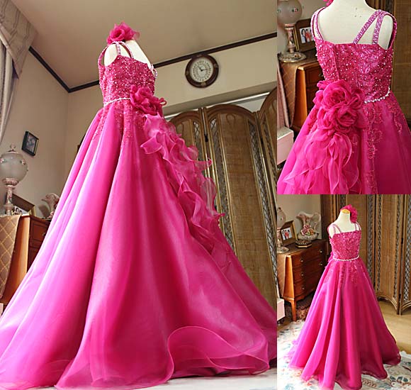 フレアAラインスカート バックスタイル