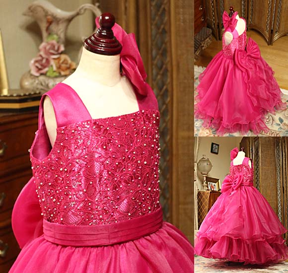 上半身デザイン  サッシュベルト バックスタイル ドレス