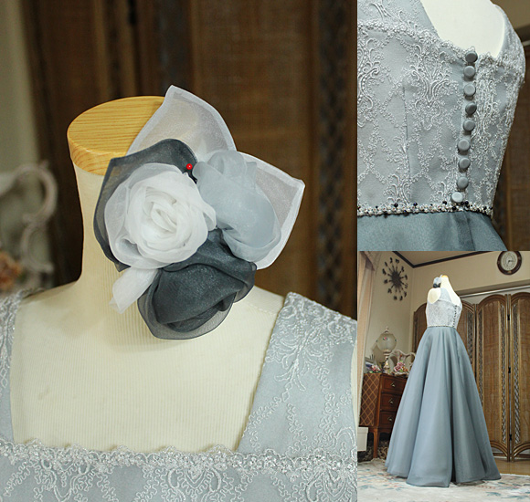 ヘッドドレス 髪飾り 演奏者ドレス