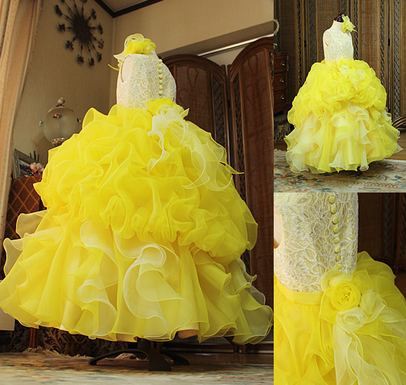 スカート バルーンタッキング デザイン