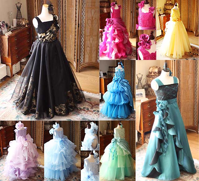 ピアノやバイオリンの発表会＆コンクールドレス コレクション